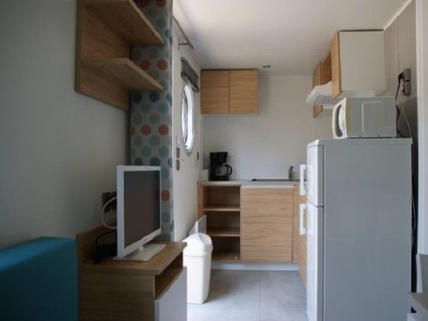 Mobilhome 4 personnes - Aglandau Confort 20m² - 1 chambre - Terrasse semi-couverte