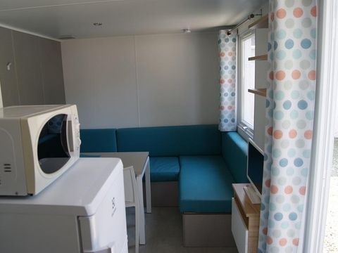 Mobilhome 4 personnes - Aglandau Confort 20m² - 1 chambre - Terrasse semi-couverte