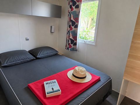 MOBILHOME 4 personnes - Mobile-home Aglandau Confort 20m² - 1 chambre - terrasse semi-couverte -