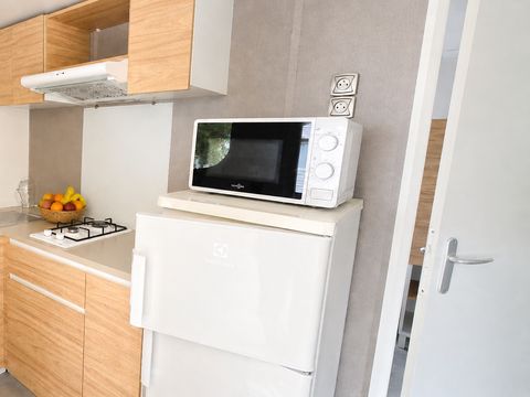 MOBILHOME 4 personnes - Mobile-home Aglandau Confort 20m² - 1 chambre - terrasse semi-couverte -