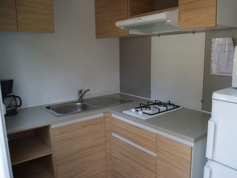 Mobilhome 4 personnes - Aglandau Confort 20m² - 1 chambre - Terrasse semi-couverte