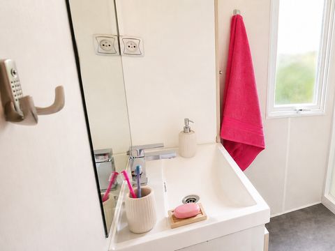 MOBILHOME 4 personnes - Mobile-home Aglandau Confort 20m² - 1 chambre - terrasse semi-couverte -