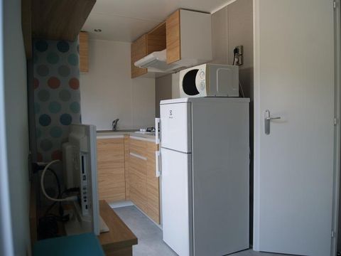 Mobilhome 4 personnes - Aglandau Confort 20m² - 1 chambre - Terrasse semi-couverte