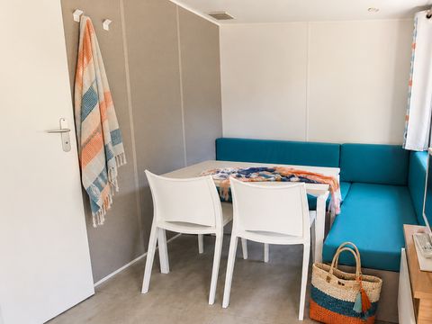 MOBILHOME 4 personnes - Mobile-home Aglandau Confort 20m² - 1 chambre - terrasse semi-couverte -