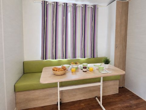 Mobilhome 5 personnes - Cottage Picholine Standard 25m² - 2 chambres - terrasse semi-couverte