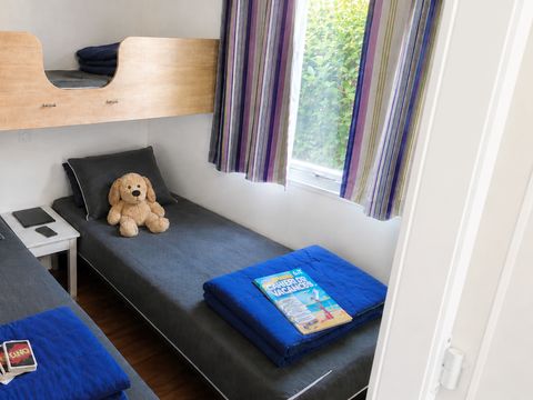 Mobilhome 5 personnes - Cottage Picholine Standard 25m² - 2 chambres - terrasse semi-couverte