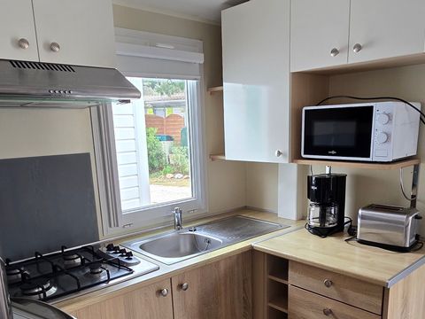 MOBILHOME 4 personnes - Mobile-home Cipressino Confort 22m² - 2 chambres - terrasse semi-couverte - clim -