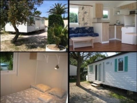 Mobilhome 6 personnes - Cayanne Standard 31m² - 2 chambres - Terrasse semi-couverte