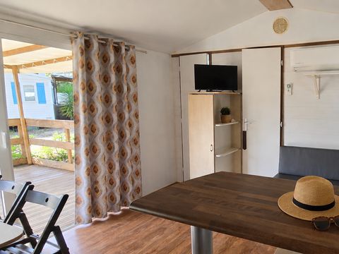 MOBILHOME 6 personnes - Mobile-home Cayanne Standard Clim 31m² - 2 chambres, terrasse semi-couverte - clim -
