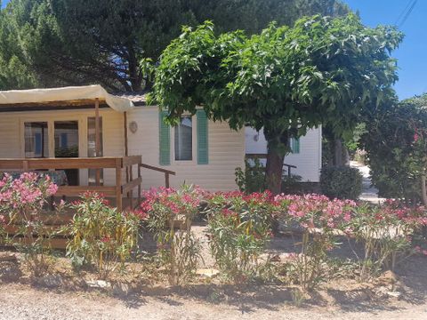 Mobilhome 6 personnes - Cayanne Standard Clim 31m² - 2 chambres - Terrasse semi-couverte - Clim