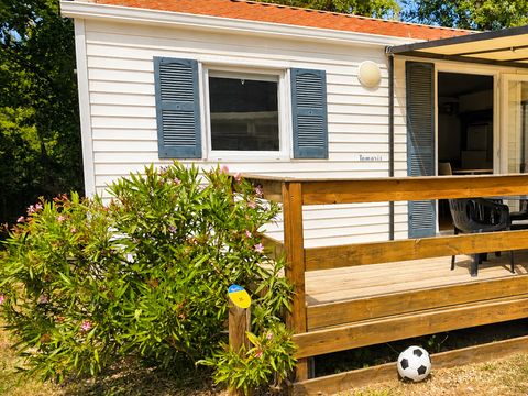 MOBILHOME 6 personnes - Mobile-home Grassois Standard Clim 33m² - 3 chambres - terrasse semi-couverte - clim -