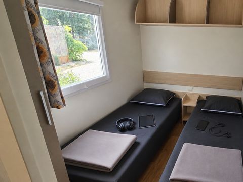 MOBILHOME 6 personnes - Mobile-home Grassois Standard Clim 33m² - 3 chambres - terrasse semi-couverte - clim -