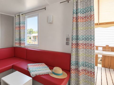 MOBILHOME 6 personnes - Mobile-home Grassois Confort 33m² - 3 chambres -  terrasse semi-couverte - clim -