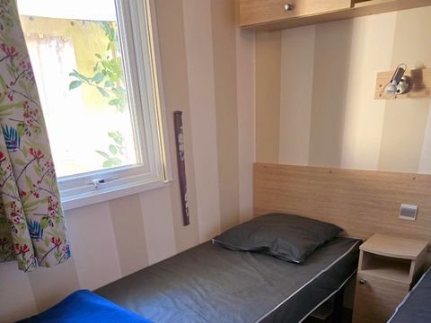 MOBILHOME 6 personnes - Mobile-home Cigalou Premium 34m² - 3 chambres - terrasse semi-couverte - clim -