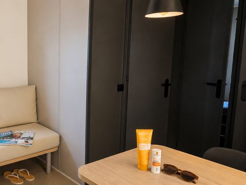 Mobilhome 6 personnes - Mobile-home Riviera Premium 34m² - 3 chambres - terrasse semi-couverte - clim