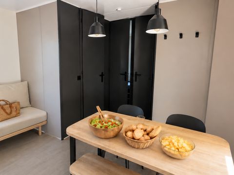 Mobilhome 6 personnes - Mobile-home Riviera Premium 34m² - 3 chambres - terrasse semi-couverte - clim