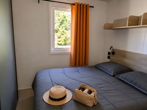 Mobilhome 6 personnes - Mobile-home Riviera Premium 34m² - 3 chambres - terrasse semi-couverte - clim
