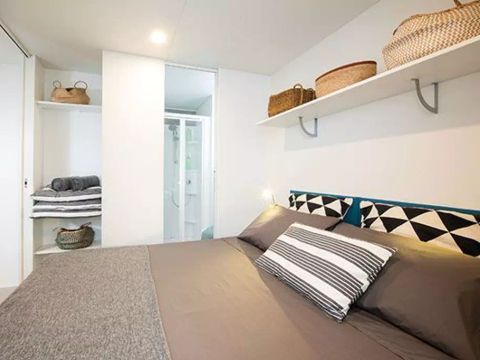 Mobilhome 6 personnes - Mobil-home | Premium | 3 Ch. | 6 Pers. | Terrasse Lounge | 1 SDB | Clim.