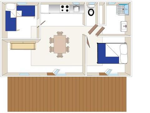 CHALET 6 personnes - BELVEDERE sur pilotis