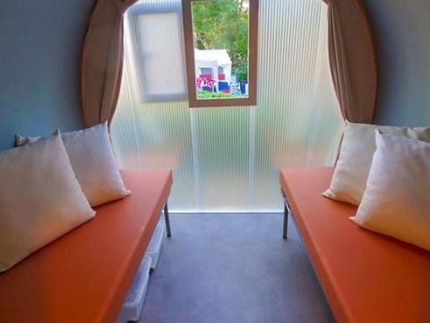 BUNGALOW TOILÉ 4 personnes - LE PETIT CHATEAU (sans sanitaires)