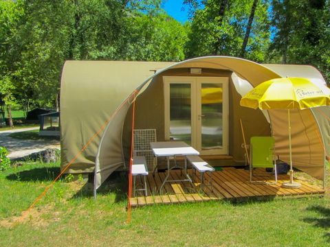 BUNGALOW TOILÉ 4 personnes - LE PETIT CHATEAU (sans sanitaires)