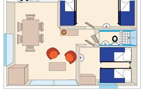 CHALET 6 personnes - Souillac