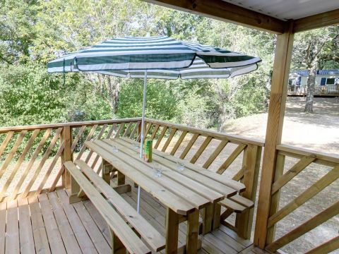 MOBILHOME 6 personnes - Loggia