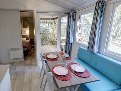 MOBILHOME 8 personnes - Loggia