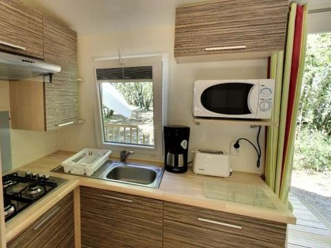 MOBILHOME 6 personnes - Lounge 3 Pièces 5/6 Personnes