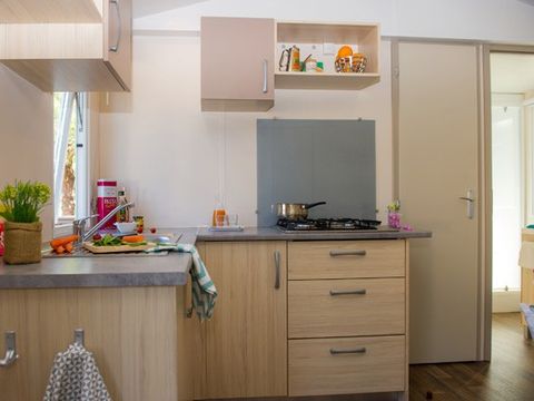 MOBILHOME 4 personnes - Classic XL | 2 Ch. | 4 Pers. | Terrasse surélevée non couverte