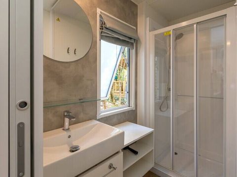 Mobilhome 6 personnes - Mobil-home | Premium | 3 Ch. | 6 Pers. | Terrasse Lounge | Clim. | TV