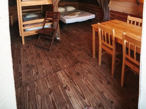 BUNGALOW TOILÉ 4 personnes - Cabane Amazone (sans sanitaires)