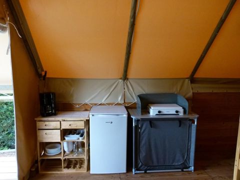 BUNGALOW TOILÉ 4 personnes - Cabane Amazone (sans sanitaires)