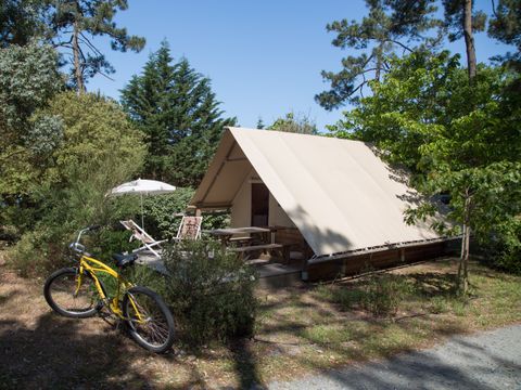 BUNGALOW TOILÉ 4 personnes - Cabane Amazone (sans sanitaires)