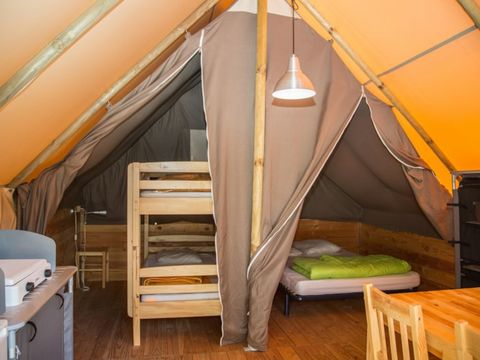 BUNGALOW TOILÉ 4 personnes - Cabane Amazone (sans sanitaires)