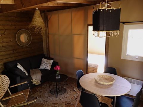 HÉBERGEMENT INSOLITE 6 personnes - Ecolodge PREMIUM DUNE