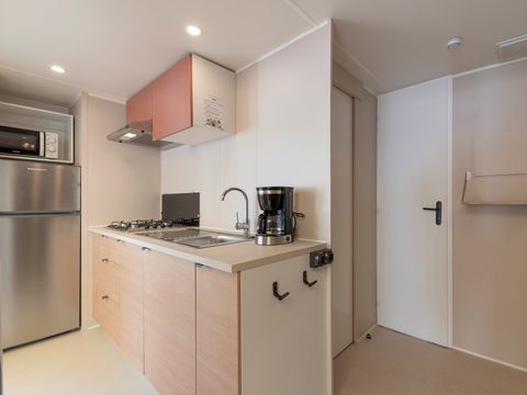 MOBILHOME 4 personnes - Comfort XL | 2 Ch. | 4 Pers. | Terrasse surélevée | Clim.