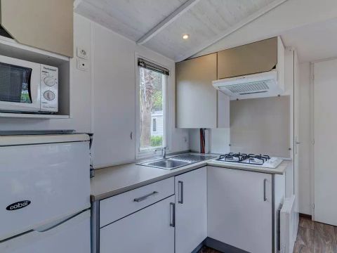BUNGALOW 6 personnes - Mobil-home | Comfort | 3 Ch. | 6 Pers. | Terrasse surélevée