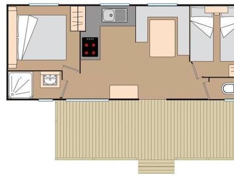 MOBILHOME 4 personnes - Cordulie