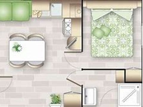 MOBILHOME 6 personnes - Valeriane