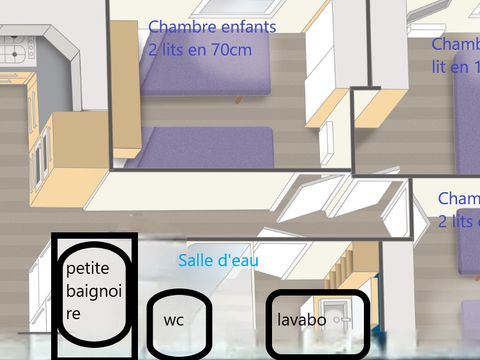 MOBILHOME 6 personnes - AGAVE