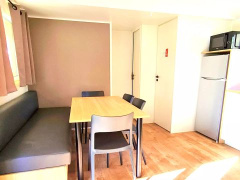 MOBILHOME 6 personnes - Mobil Home Terracotta 4 Pièces 6 Personnes + TV