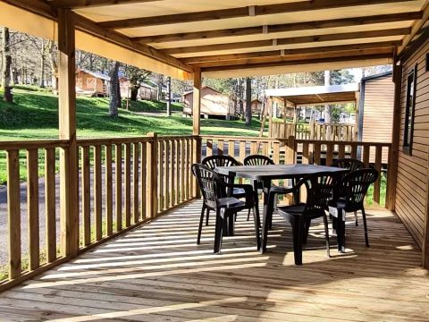 MOBILHOME 6 personnes - Mobil Home Terracotta 4 Pièces 6 Personnes + TV