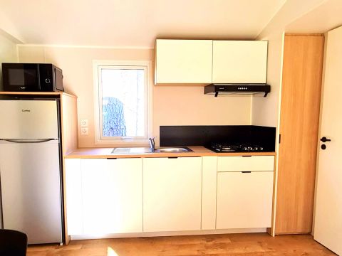 MOBILHOME 6 personnes - Mobil Home Terracotta 4 Pièces 6 Personnes + TV