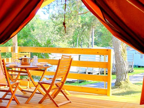 BUNGALOW TOILÉ 5 personnes - Bungalow victoria nature