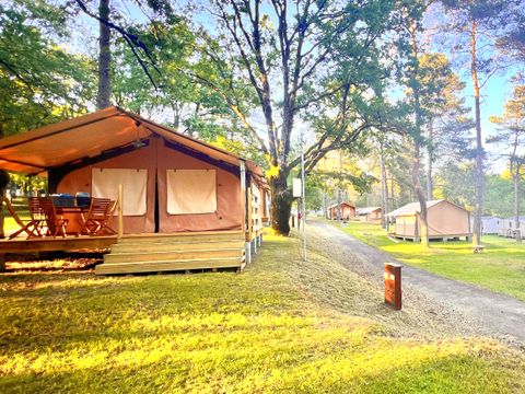 BUNGALOW TOILÉ 5 personnes - Bungalow victoria nature