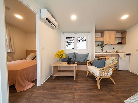 MOBILHOME 6 personnes - Comfort | 3 Ch. | 6 Pers. | Terrasse surélevée | Clim.