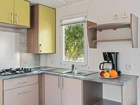MOBILHOME 8 personnes - Classic | 3 Ch. | 6/8 Pers. | Terrasse surélevée | Clim.