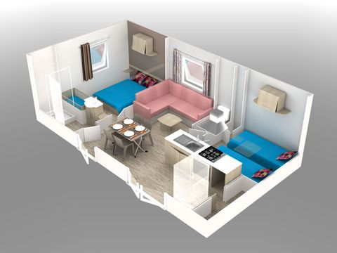 MOBILHOME 4 personnes - SWEET HOME
