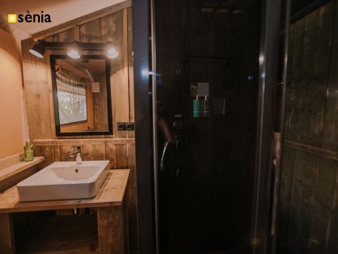 Tente en toile et en bois 4 personnes - Woody
